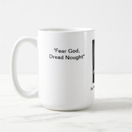 Dios del miedo, nada de Dred - taza de la cita de