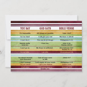 DIOS DICE Versos Inspiradores de la Biblia