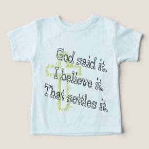 Dios dijo Cruz de Oro