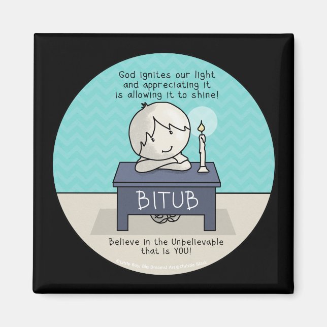 Dios enciende nuestro imán ligero (Frente)