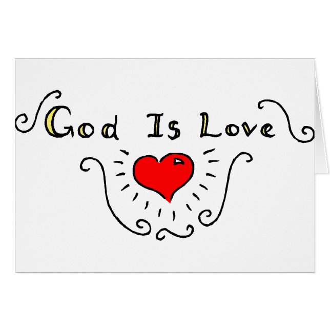 Dios es amor (Anverso (Horizontal))
