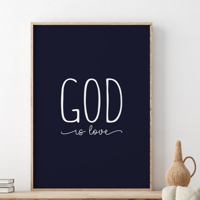 Dios es amor, arte de verso de la Biblia (Subido por el creador)