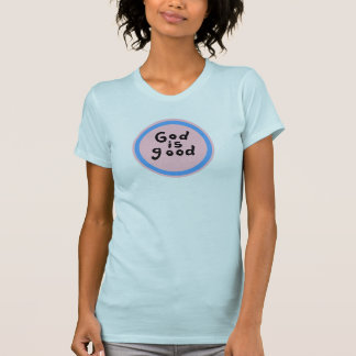 Dios es buena camisa para mujer