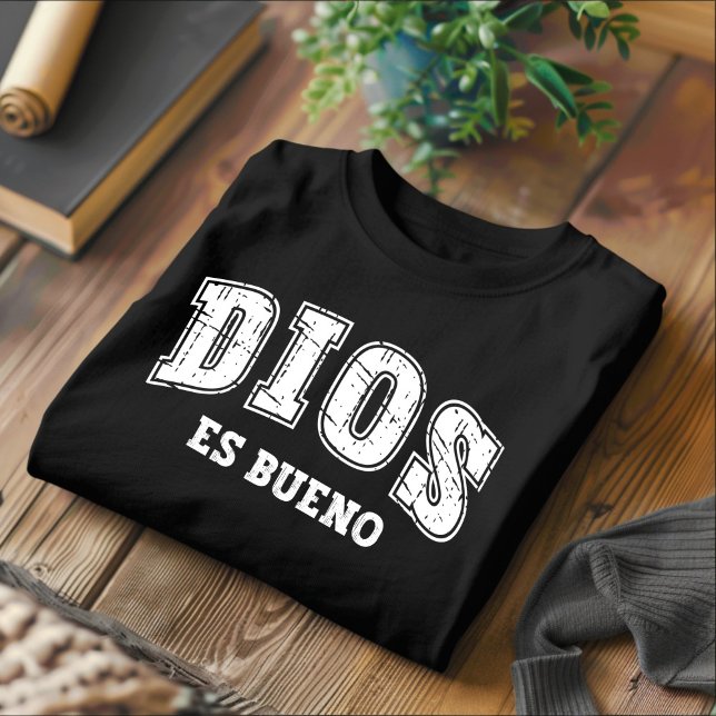 Dios Es Bueno Molestó A La Camiseta Española Crist (Subido por el creador)