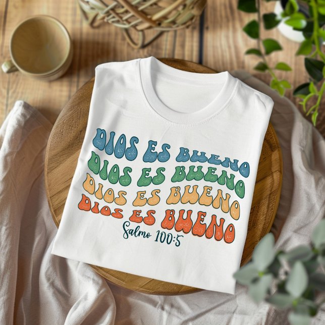 Dios Es Bueno Molestó A La Camiseta Española Crist (Subido por el creador)