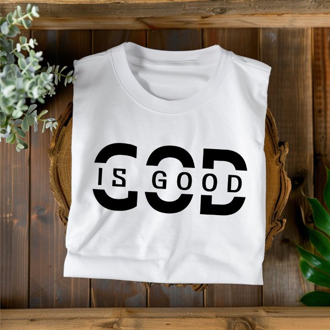 Dios es bueno para hombres y mujeres camisetas cri (Subido por el creador)