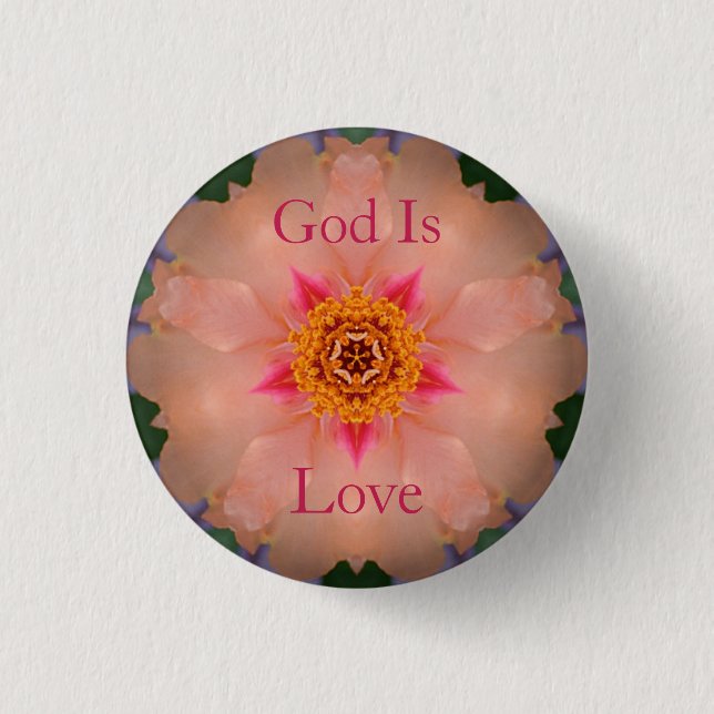 Dios es el botón floral del amor (Anverso)