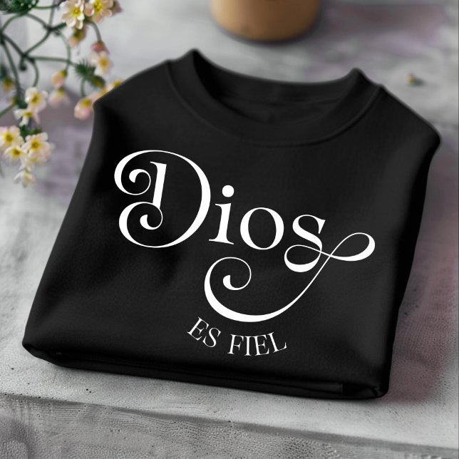 Dios Es Fiel Camiseta Española Cristiana (Subido por el creador)