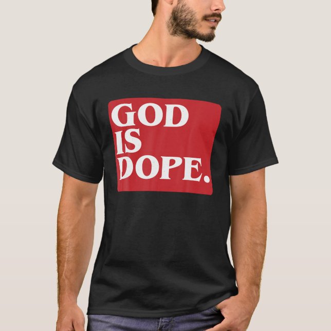 Dios es tonto para los Camisetas camisetas cristia (Anverso)