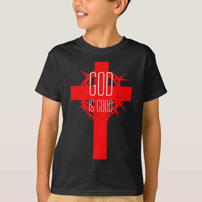 Dios es una buena camiseta (Anverso)