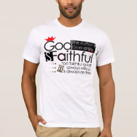 Dios es (varón/hembra) camiseta fiel