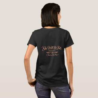 Dios está dentro de ella Camiseta cristiana (Salmo