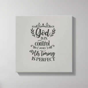 Dios está en control y su sincronización es arte
