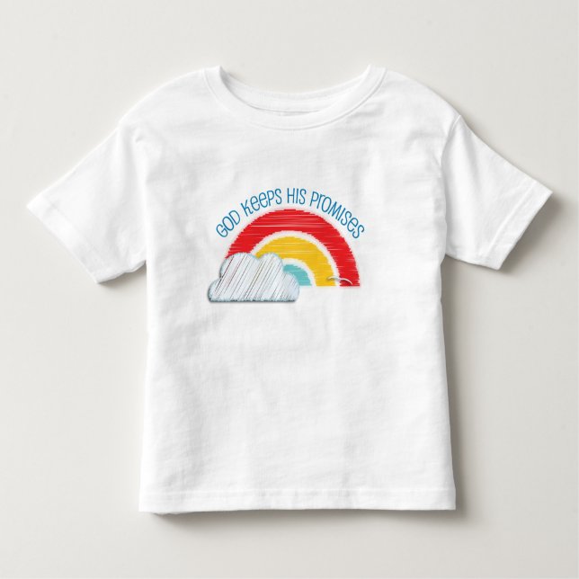 Dios guarda su camiseta cristiana del niño de las (Anverso)