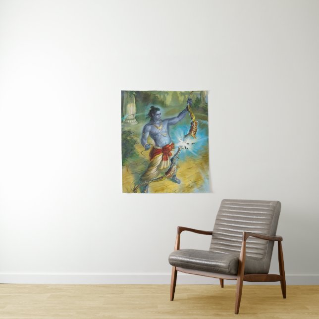 Dios hindú Shiva - Tapiz (In situ)