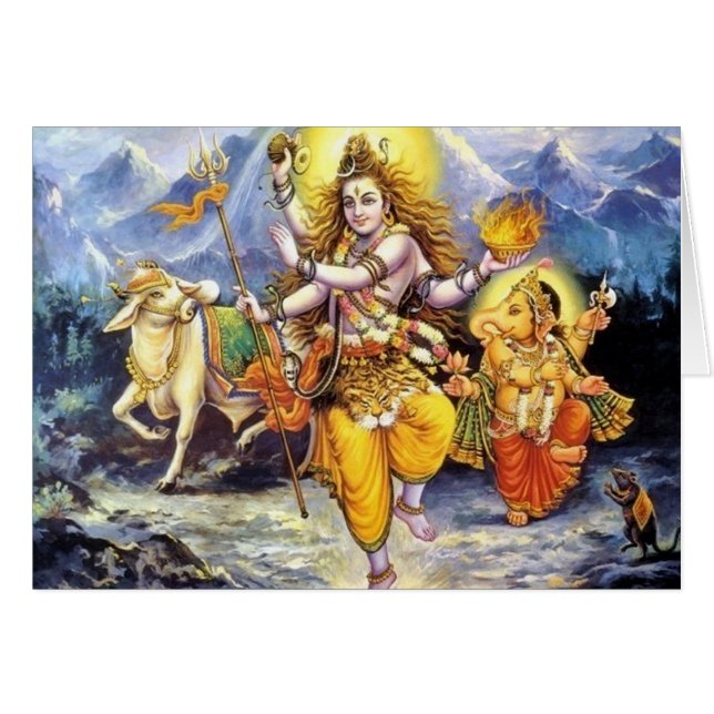 dios indio (Anverso (Horizontal))