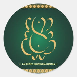 Dios indio Ganesha - Pegatina