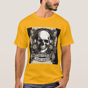 Dios juzgará: Diseño de camiseta con logotipo de c