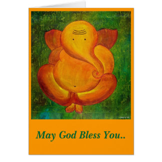 "Dios le bendice" tarjeta para cualquier ocasión