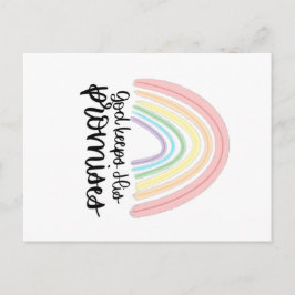 Dios mantiene su tarjeta postal