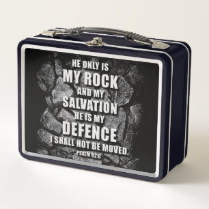 DIOS Mi Rock y Salvación - Fe Cristiana Verse