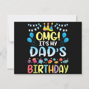 Dios mío, es el cumpleaños de mi papá feliz para m