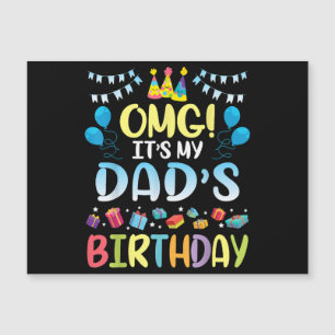 Dios mío, es el cumpleaños de mi papá feliz para m