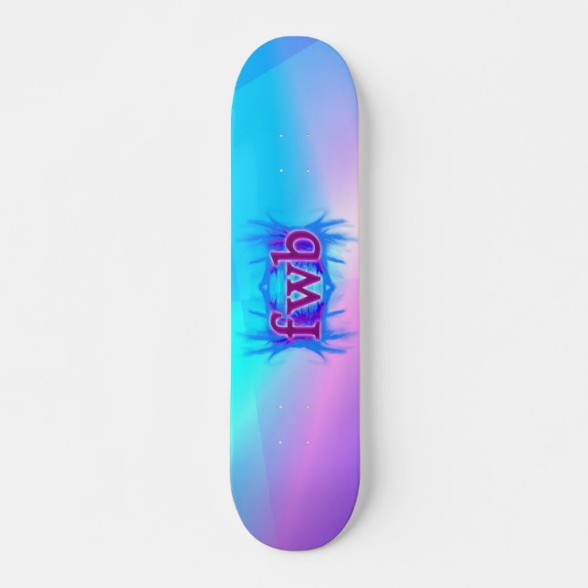 ¡Dios mío! Fwb Skateboard Deck (Anverso )