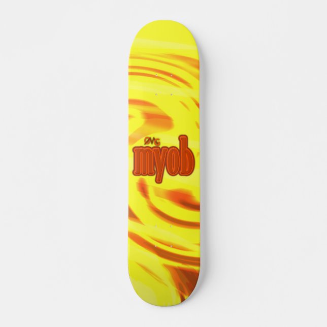 ¡Dios mío! Myob Skateboard Decks (Anverso )