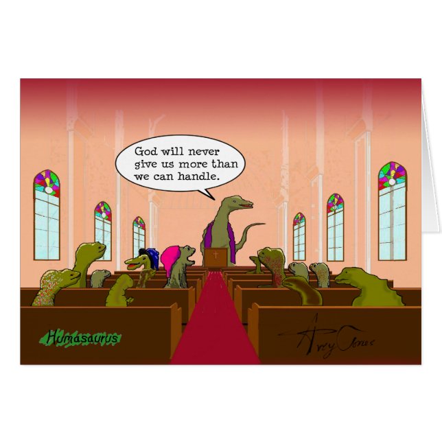 Dios nunca nos da más de lo que podemos manejar (Anverso (Horizontal))