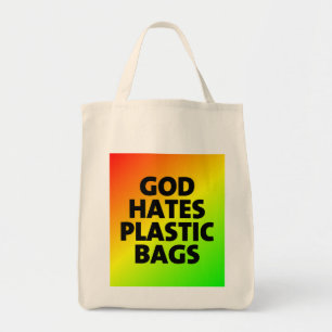 Dios odia las bolsas de plástico