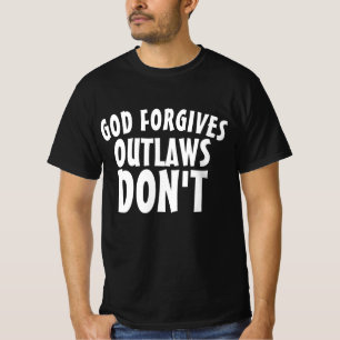 DIOS OLVIDA LAS LEYES NO BIKER camisetas
