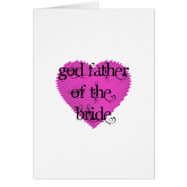 Dios Padre de la Novia (Frente)