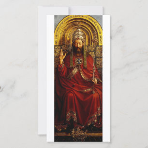 Dios Padre en el trono de Jan van Eyck Arte fino