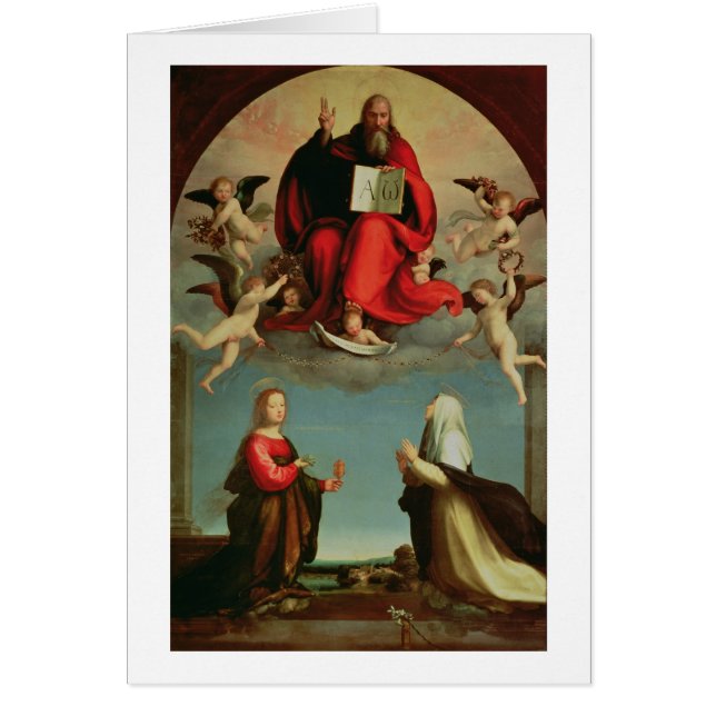 Dios que aparece a St Mary Magdalen y St. Catheri (Frente)