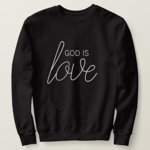 Dios quiere sudadera cristiana moderna