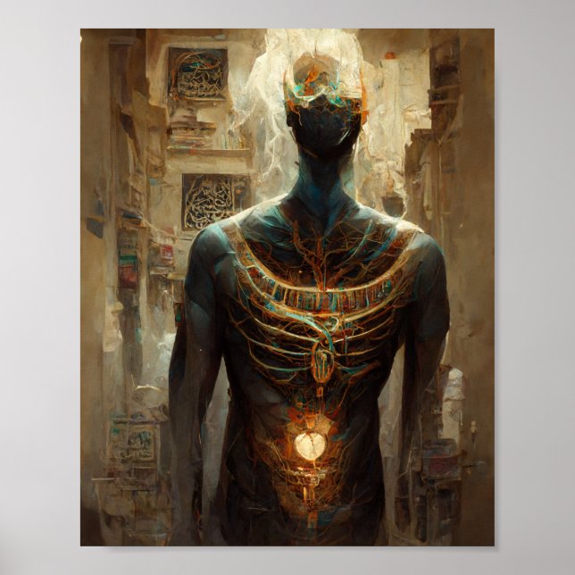 Dios reavivado 2 Poster de arte de fantasía (Frente)