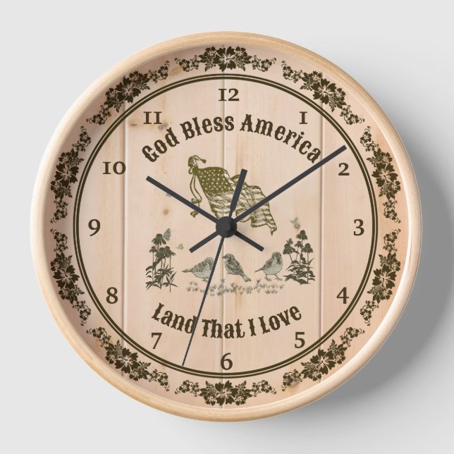 Dios ruso bendice el reloj de pared de Estados Uni (Anverso)