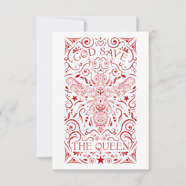 dios salve a la abeja reina (Anverso)