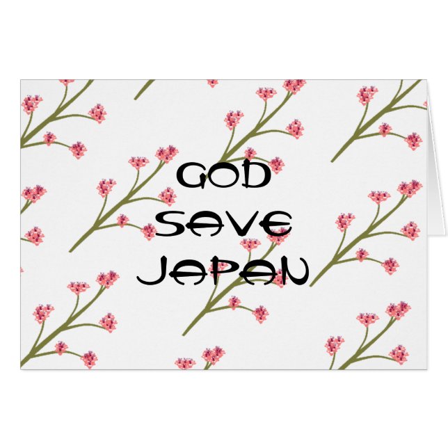 DIOS SAVE A JAPÓN (Anverso (Horizontal))