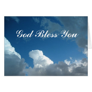 Dios te bendiga las nubes
