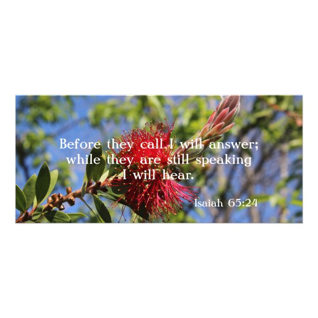 Dios te escucha tarjeta de rack de versos de la Bi (Frente)