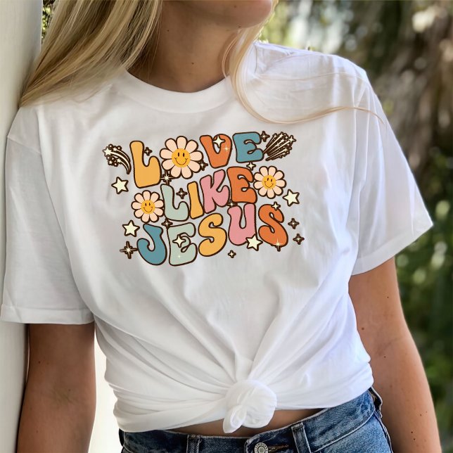 Dios Tee, Camisas Discípulas, Amor Como Camiseta J (Subido por el creador)