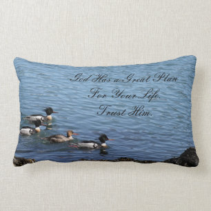 Dios tiene una almohada inspiradora del Lumbar de