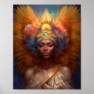 Diosa alada Fantasía Arte