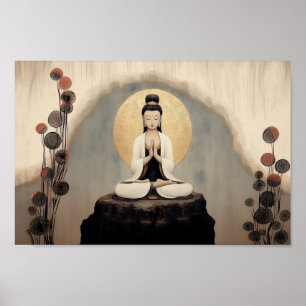 Diosa budista Quan Yin Arte Minimalista