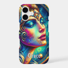 Diosa Colorida cabeza de la Marcha de las Joyas -