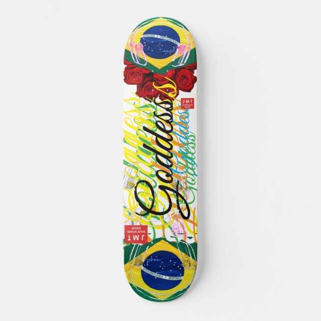 DIOSA DE BRASIL JMT SKATEBOARD (Anverso)