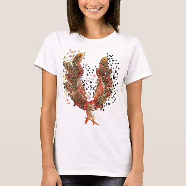 Diosa de disturbios (sin antecedentes) camiseta es (Anverso)