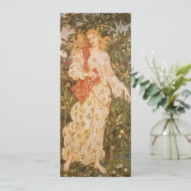 Diosa de flores y flores, Flora de Morgan (Anverso de pie)